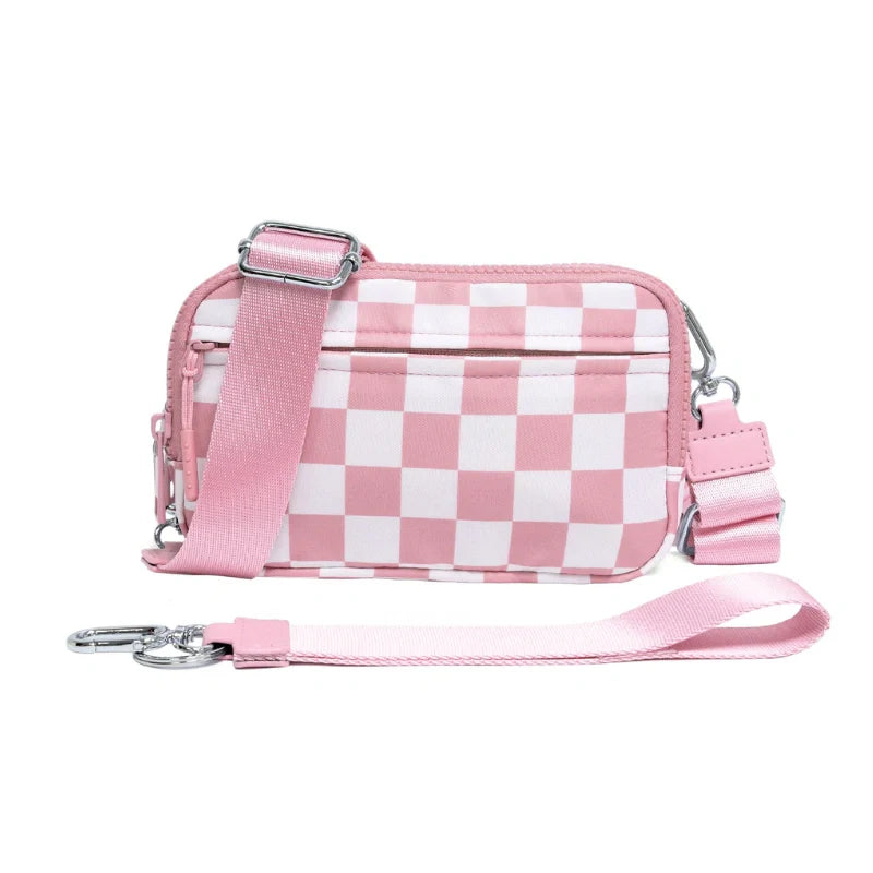 Checkered Light Pink