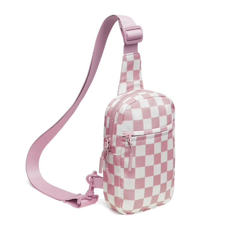 Checkered Light Pink
