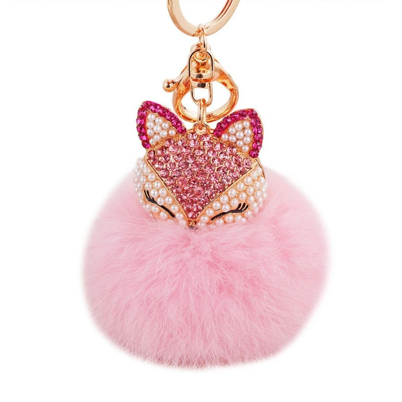KokoFox Bag Charm Pink